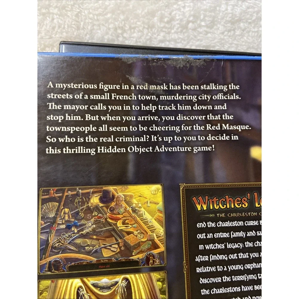 Dark Tales Edgar Allan Poes The Masque Of Red Death PC‎ Game Collectors Edition